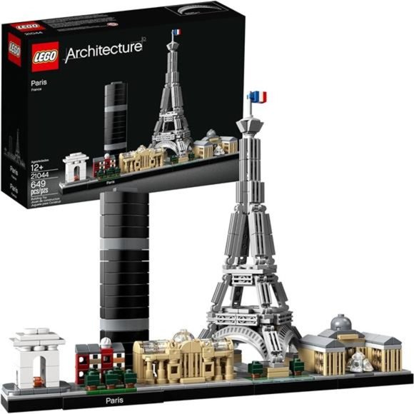 Architecture Paris Skyline, Collectible Model Building Kit with Eiffel Tower - Picture 1 of 6